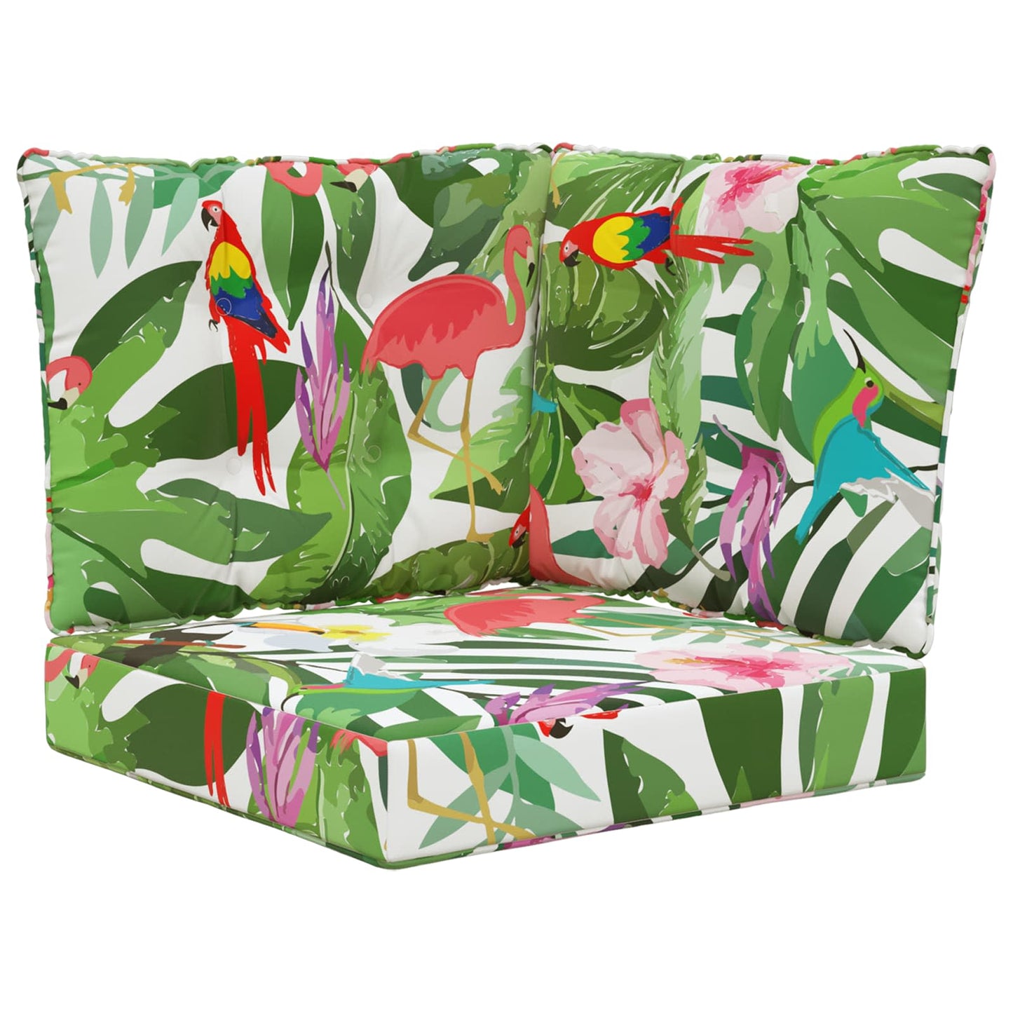 Udendørs Sofa Pude Polyester farverig 60 x 40 x 10 cm