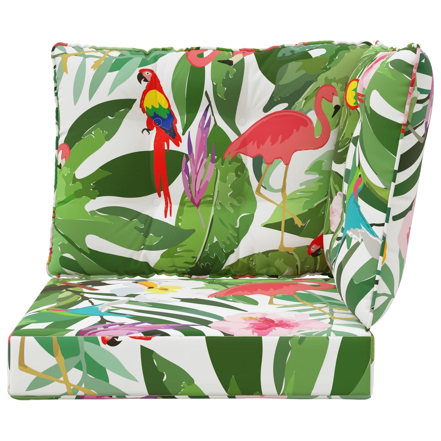 Udendørs Sofa Pude Polyester farverig 60 x 40 x 10 cm
