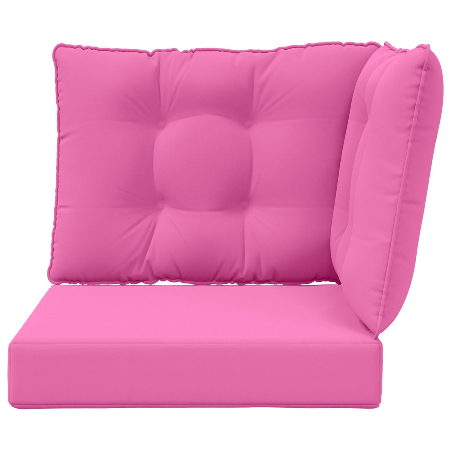 Udendørs Sofa Pude Polyester Lyserød 60 x 40 x 10 cm