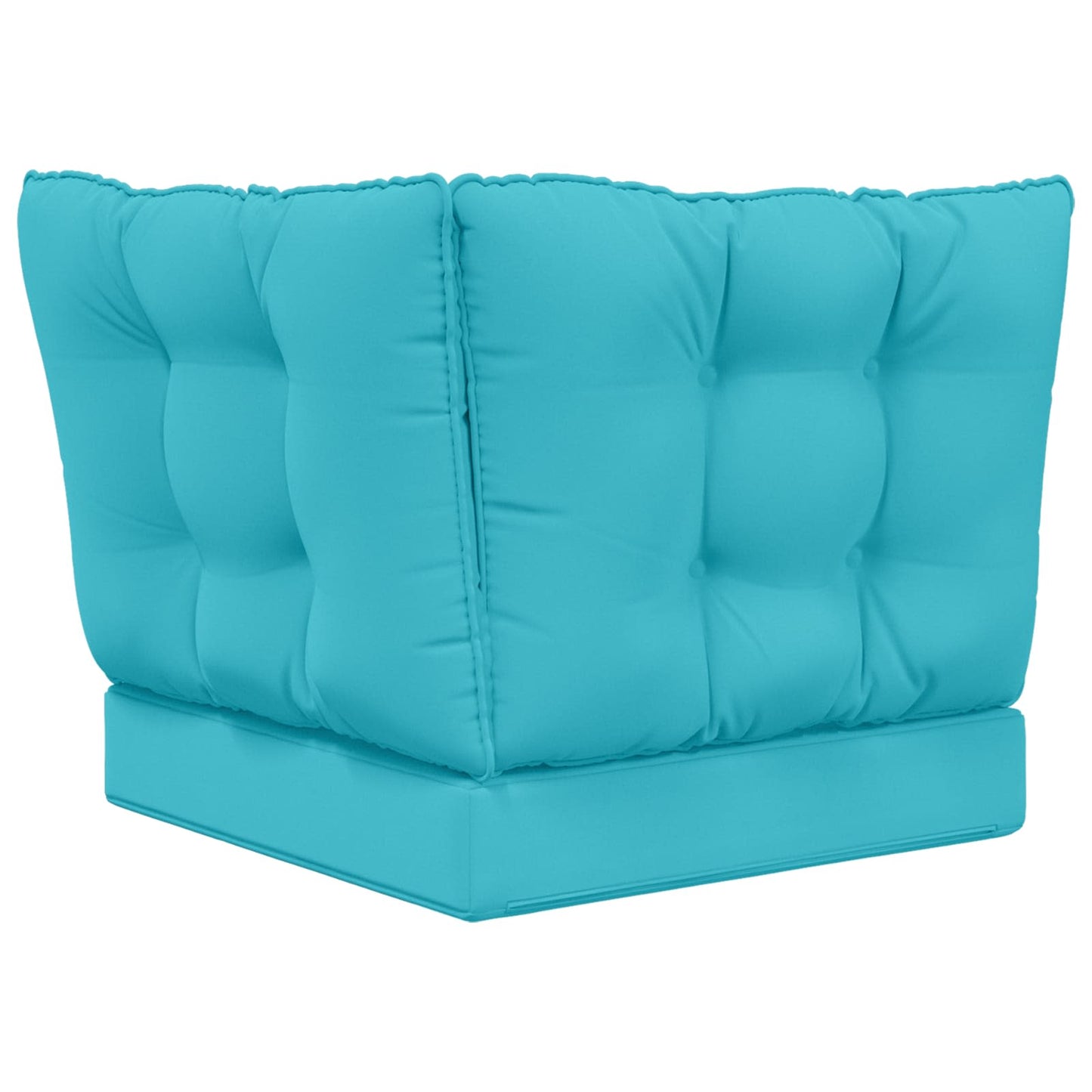 Udendørs Sofa Pude Polyester Turkis 60 x 40 x 10 cm