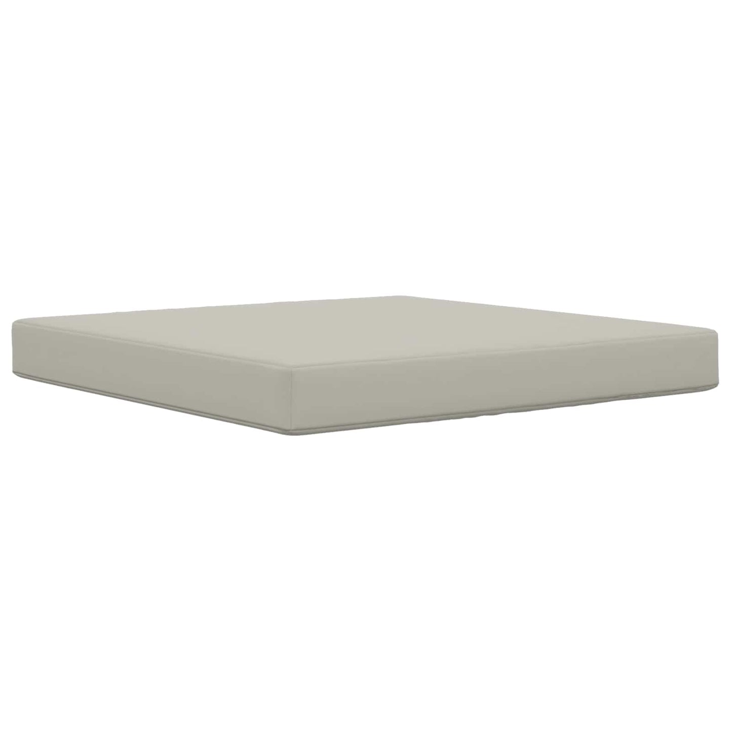 Udendørs Sofa Pude Grå 80 x 80 x 8 cm Polyester
