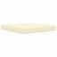 Udendørs Sofa Pude Creme 80 x 80 x 8 cm Polyester