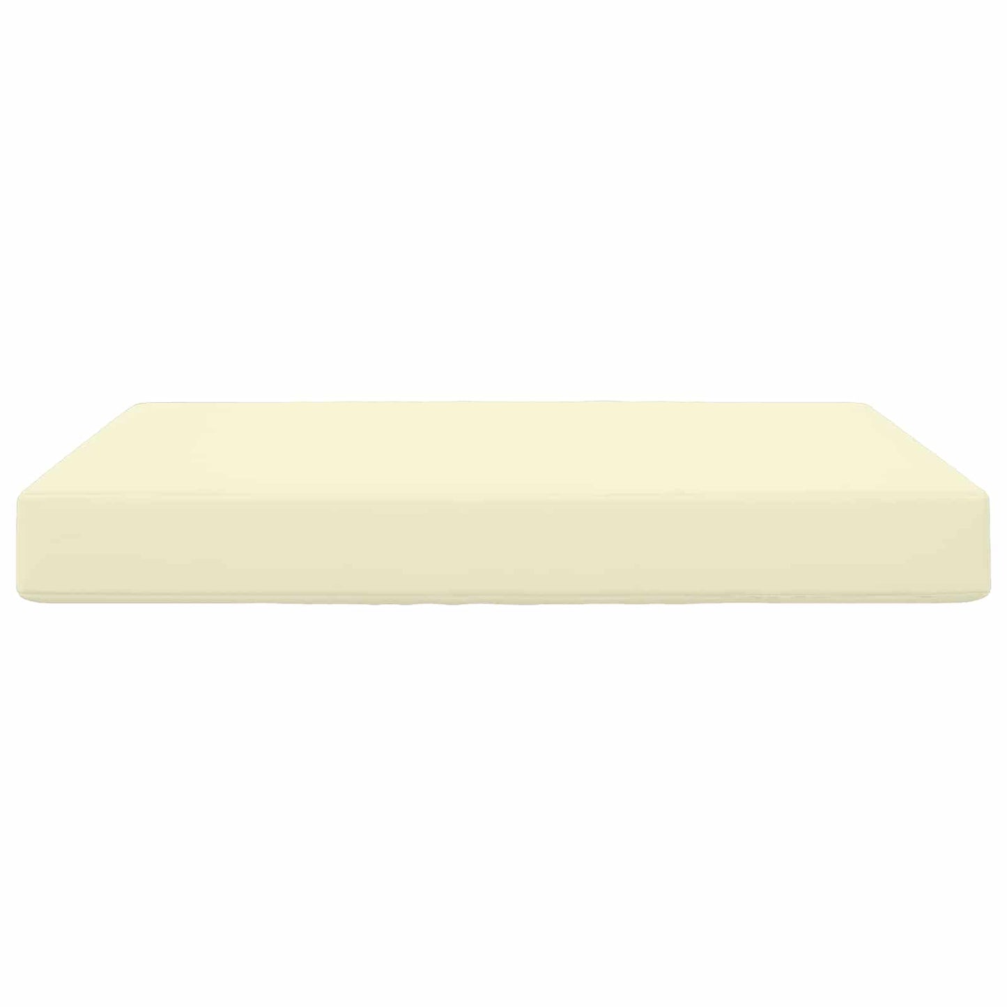 Udendørs Sofa Pude Creme 80 x 80 x 8 cm Polyester