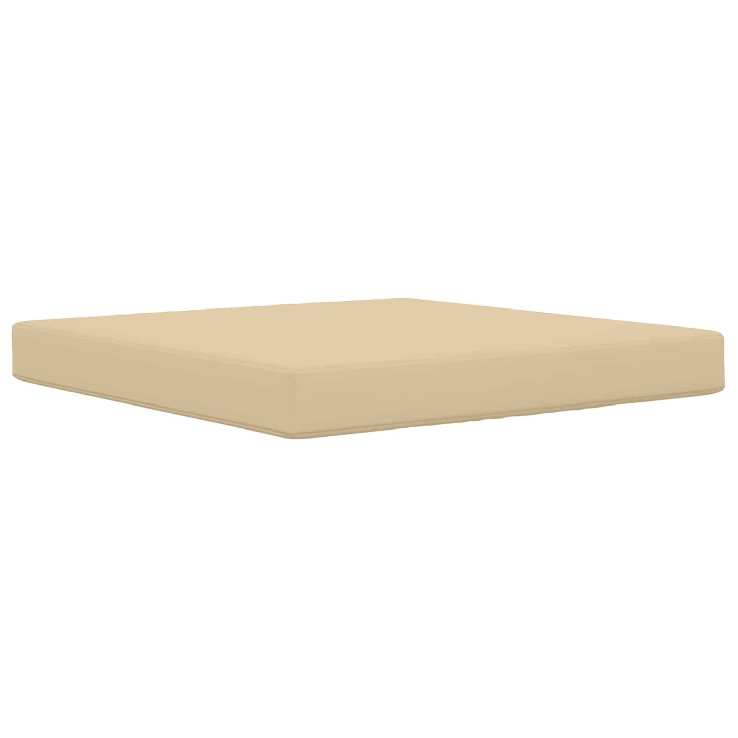 Udendørs Sofa Pude Beige 80 x 80 x 8 cm Polyester