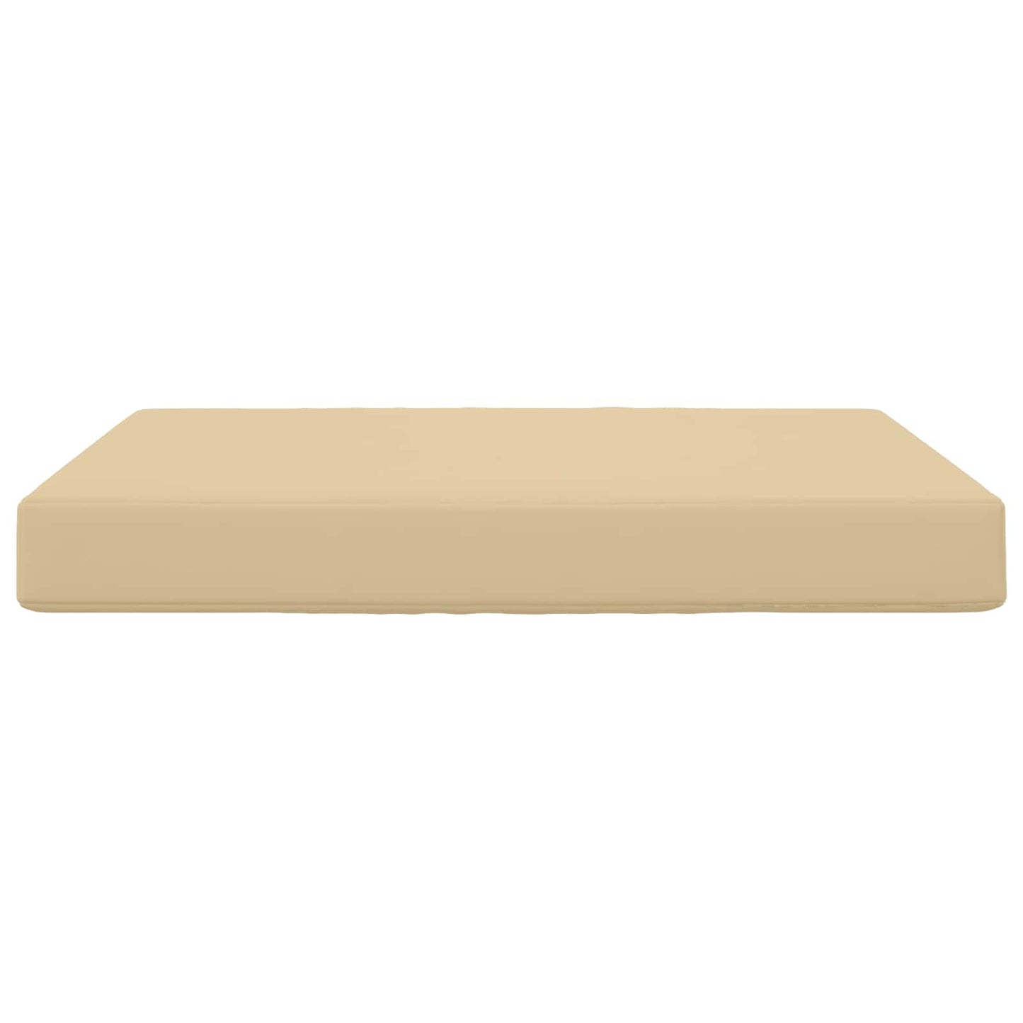 Udendørs Sofa Pude Beige 80 x 80 x 8 cm Polyester