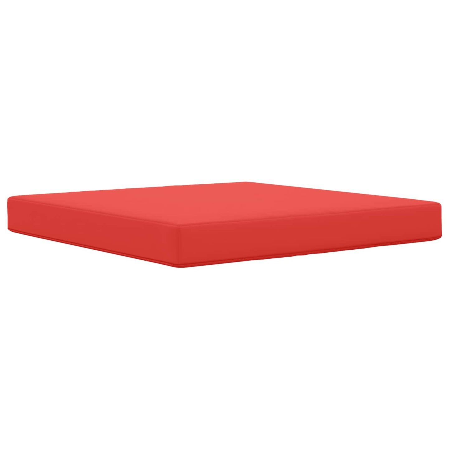 Udendørs Sofa Pude Rød 80 x 80 x 8 cm Polyester