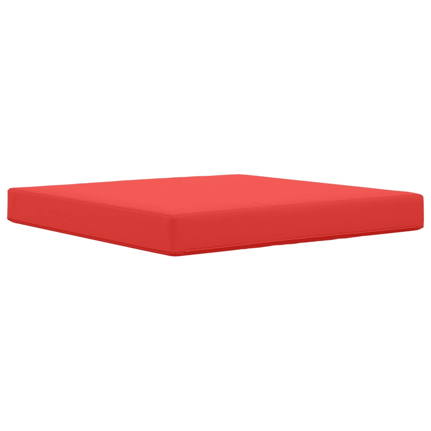Udendørs Sofa Pude Rød 80 x 80 x 8 cm Polyester