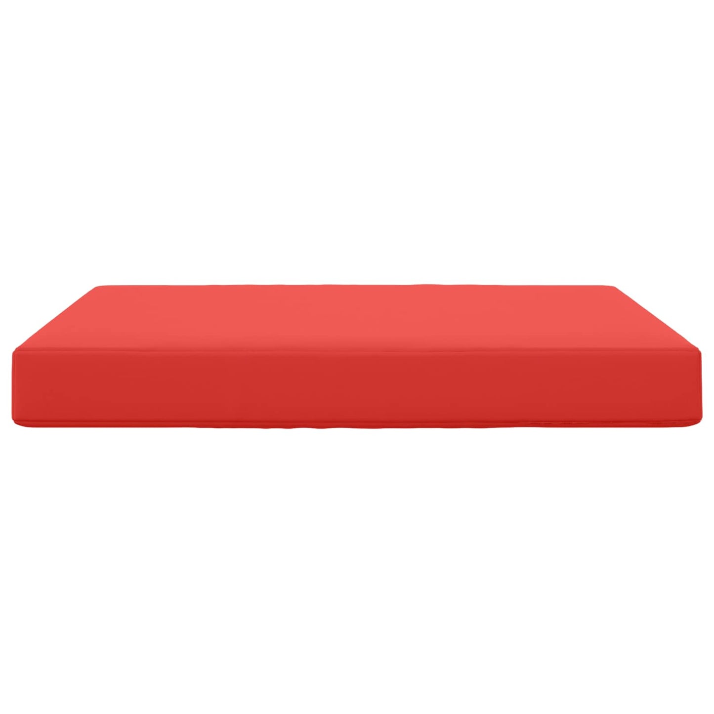Udendørs Sofa Pude Rød 80 x 80 x 8 cm Polyester