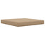 Udendørs Sofa Pude Gråbrun 80 x 80 x 8 cm Polyester