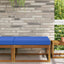 Udendørs Sofa Pude Kongelig blå 80 x 80 x 8 cm Polyester