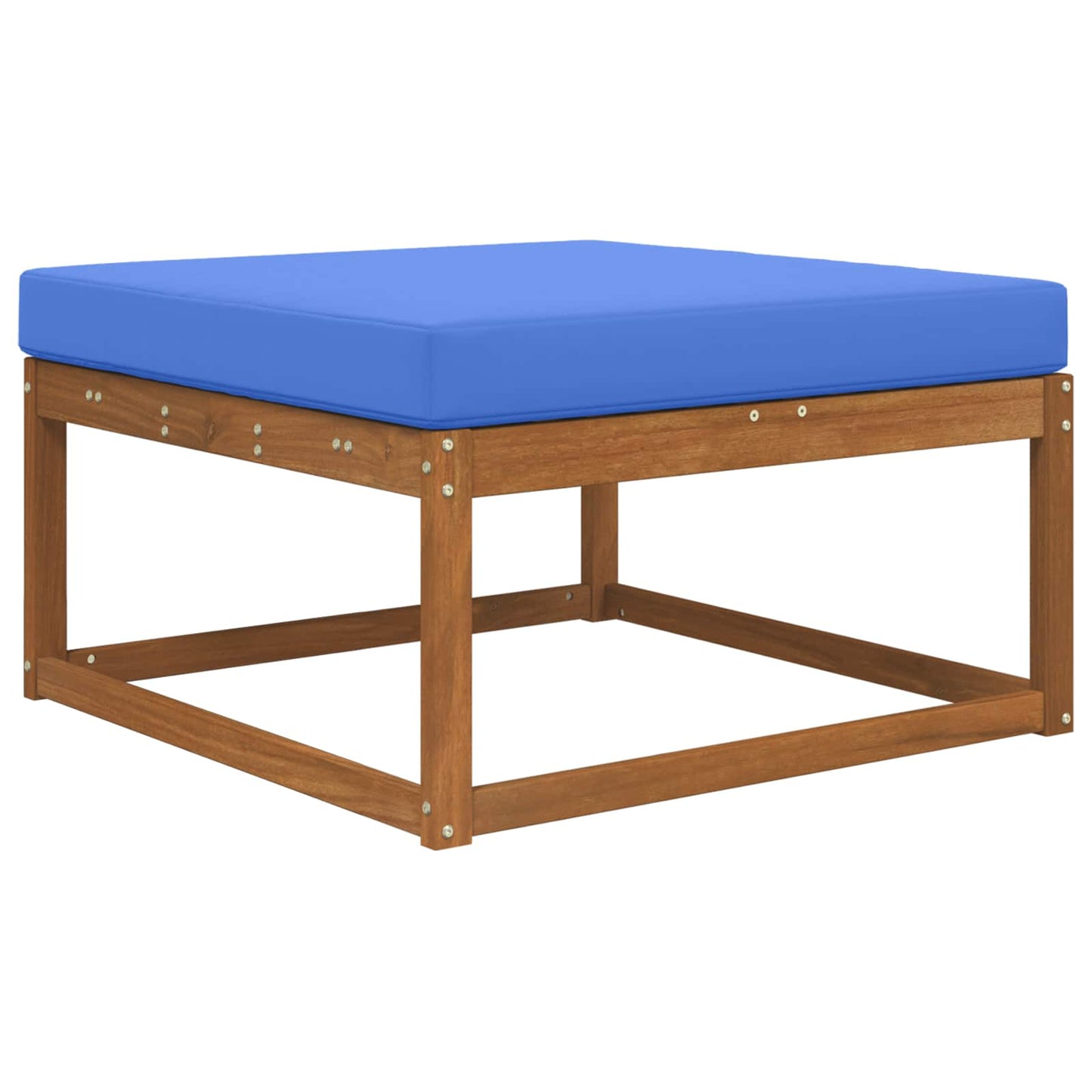 Udendørs Sofa Pude Kongelig blå 80 x 80 x 8 cm Polyester