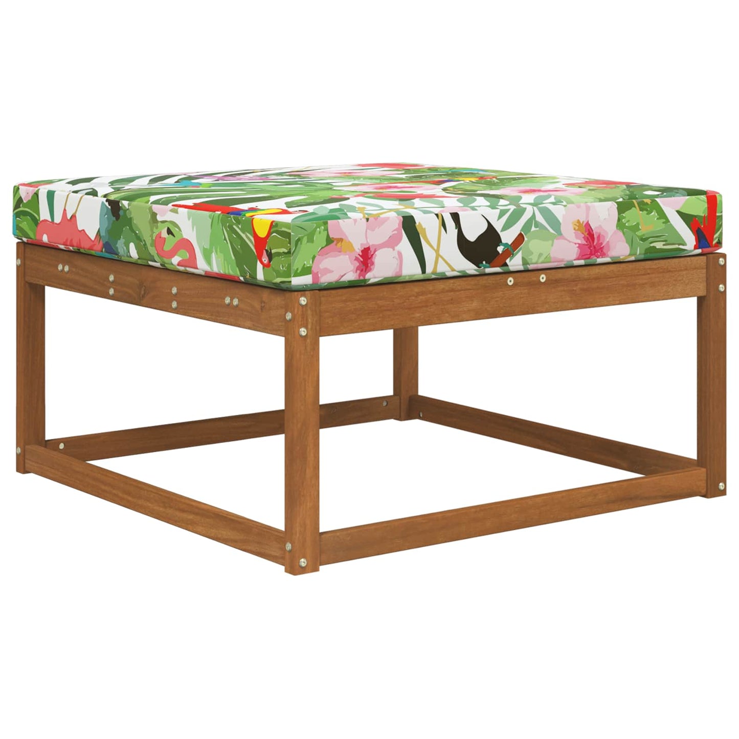 Udendørs Sofa Pude farverig 80 x 80 x 8 cm Polyester
