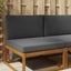 Udendørs Sofa Pude 2 pcs Antracit Polyester