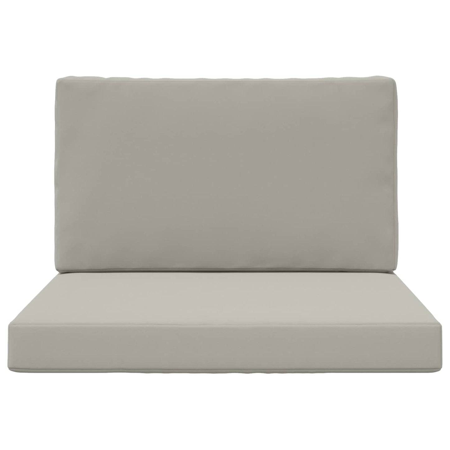 Udendørs Sofa Pude 2 pcs Grå Polyester