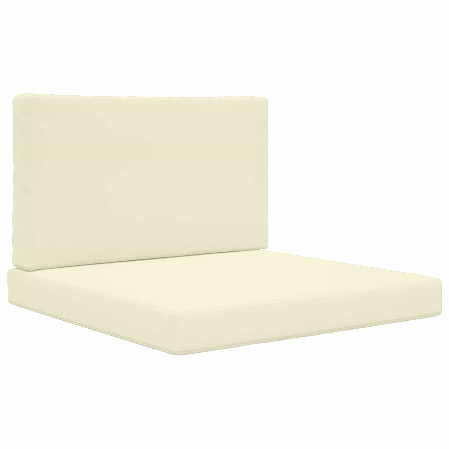 Udendørs Sofa Pude 2 pcs Creme Polyester
