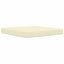 Udendørs Sofa Pude 2 pcs Creme Polyester