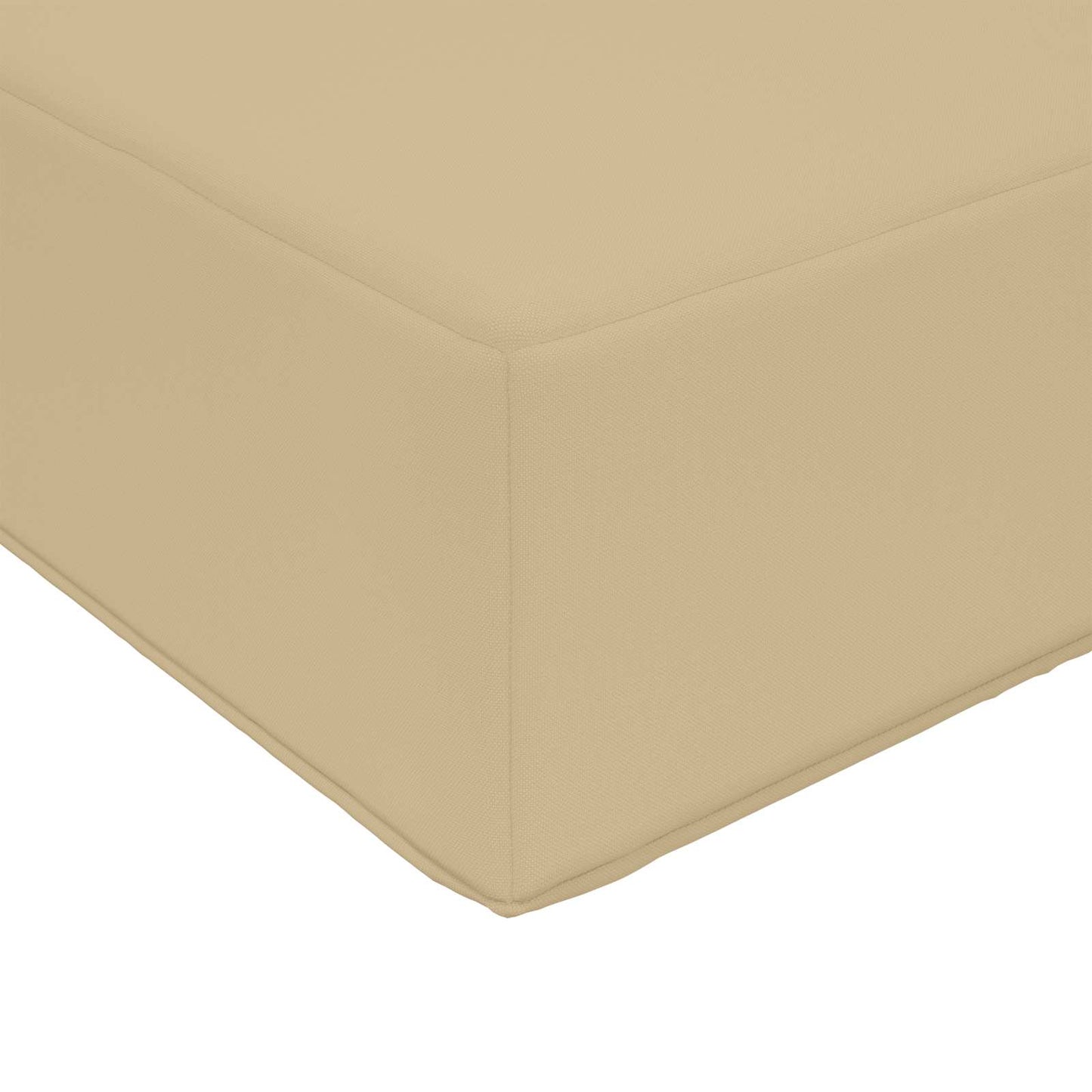 Udendørs Sofa Pude 2 pcs Beige Polyester