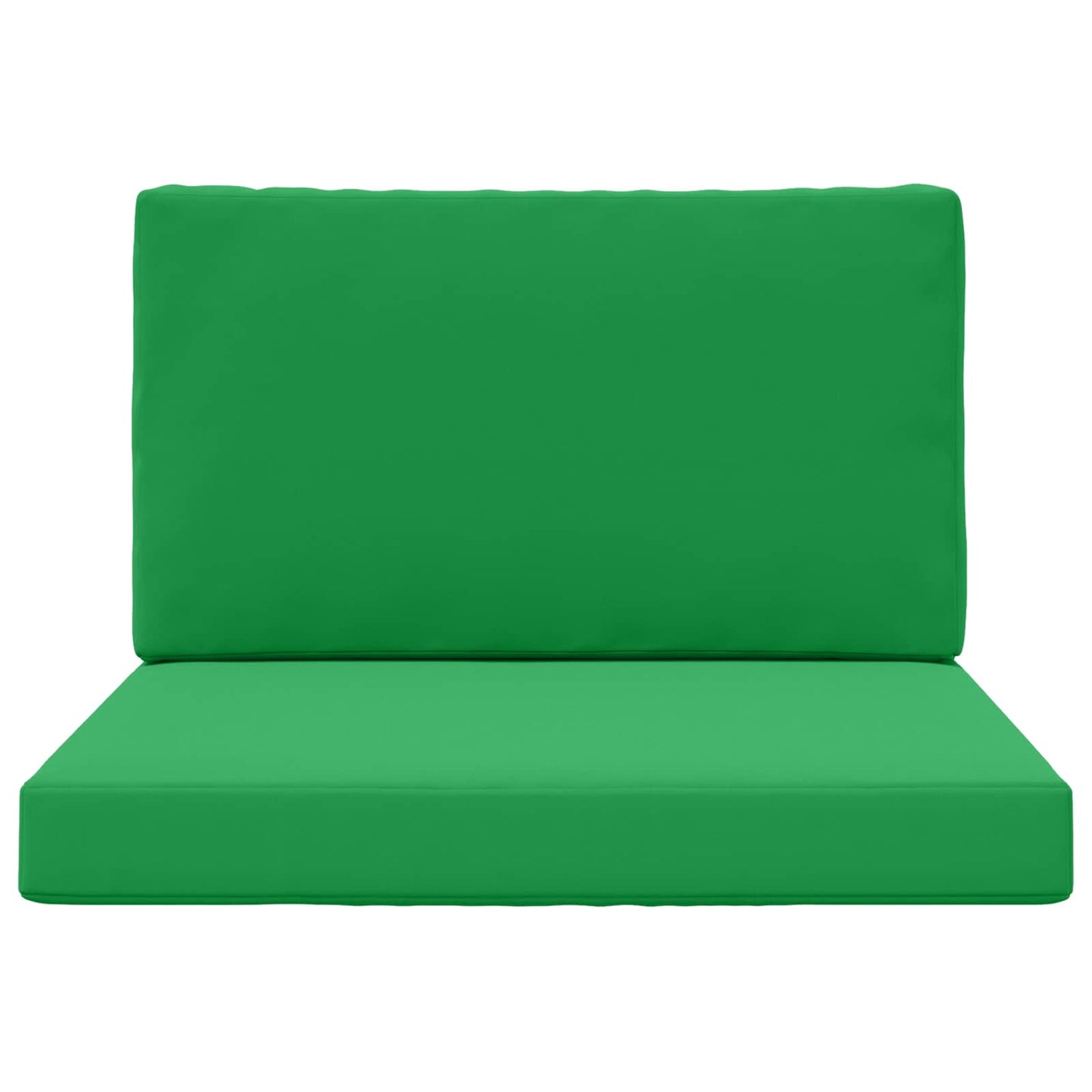 Udendørs Sofa Pude 2 pcs Grøn Polyester
