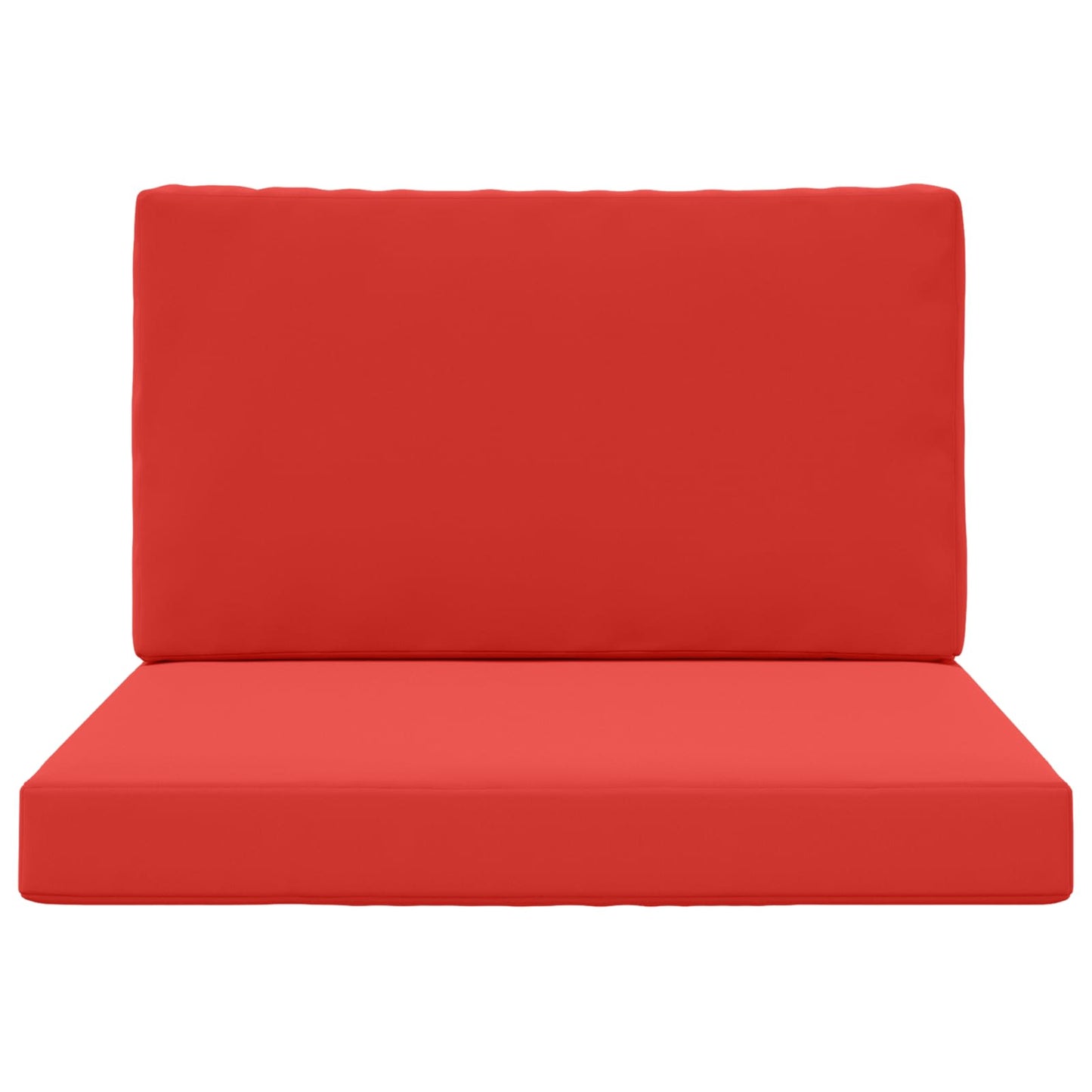 Udendørs Sofa Pude 2 pcs Rød Polyester