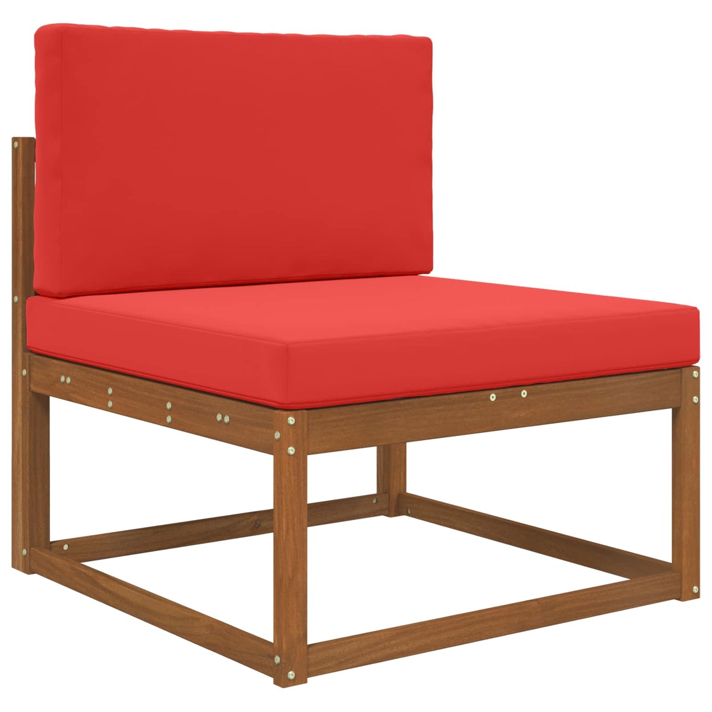 Udendørs Sofa Pude 2 pcs Rød Polyester