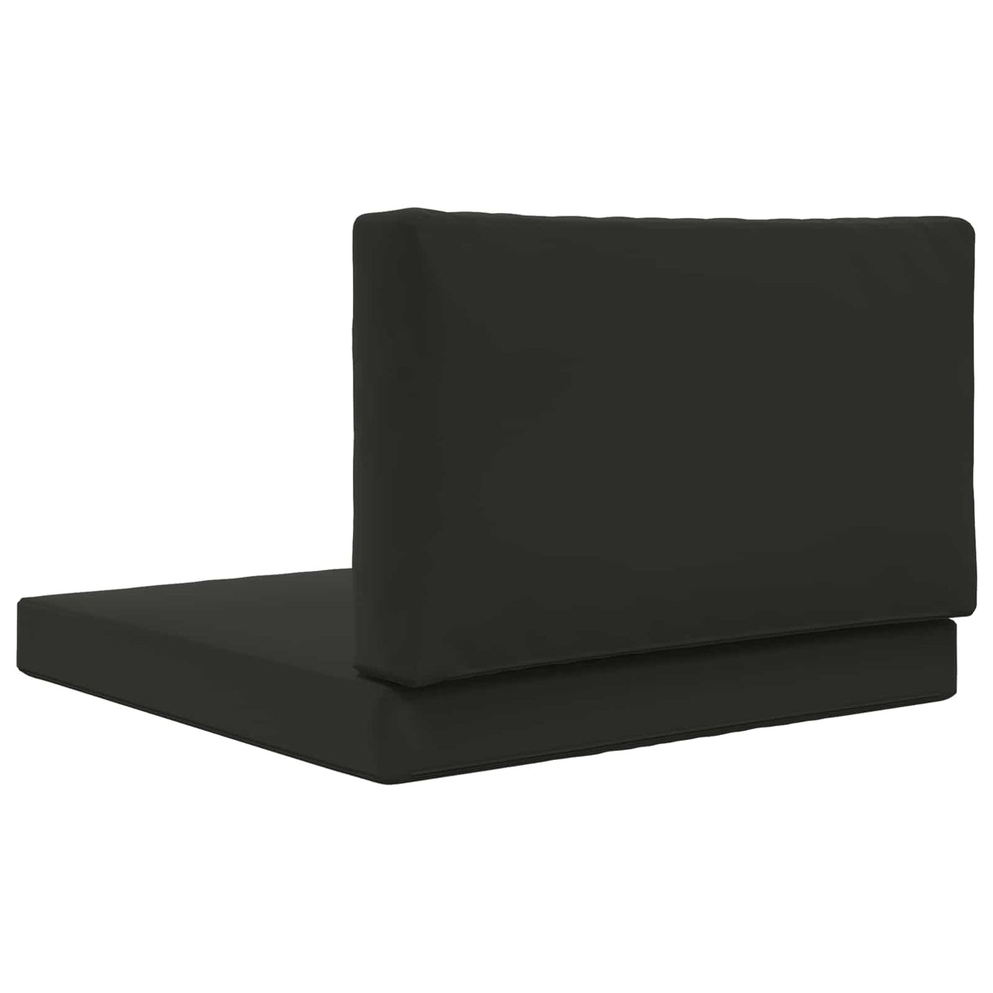Udendørs Sofa Pude 2 pcs Sort Polyester