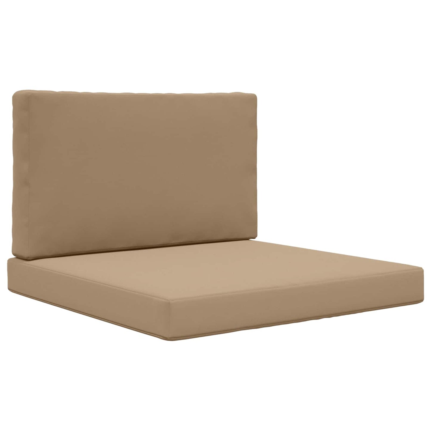 Udendørs Sofa Pude 2 pcs Gråbrun Polyester