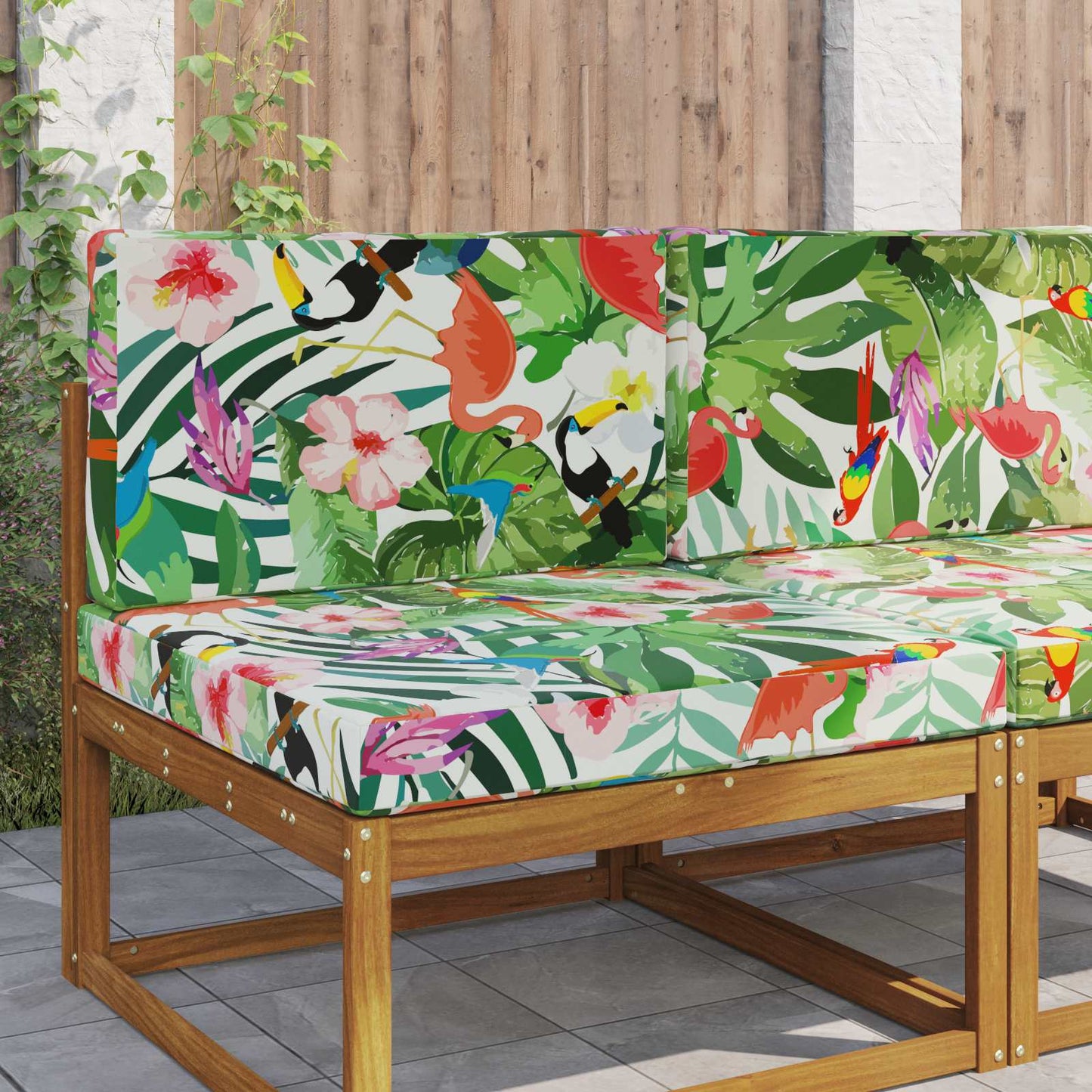 Udendørs Sofa Pude 2 pcs farverig Polyester