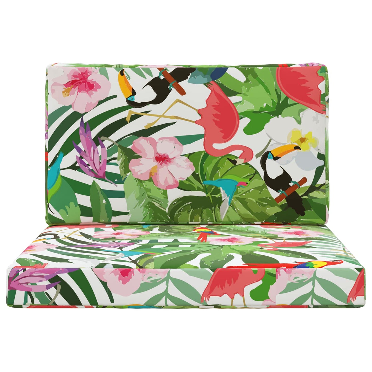 Udendørs Sofa Pude 2 pcs farverig Polyester