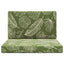 Udendørs Sofa Pude 2 pcs Bladdesign Polyester