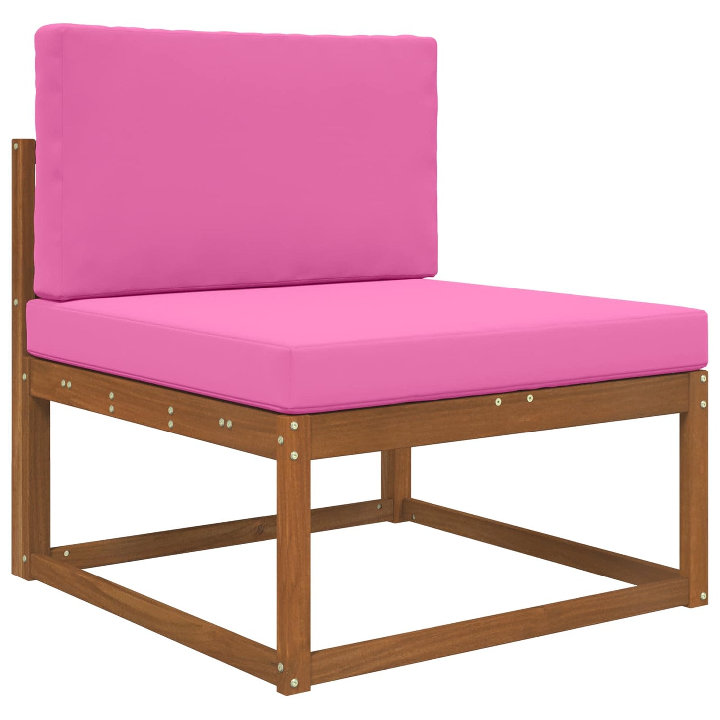 Udendørs Sofa Pude 2 pcs Lyserød Polyester