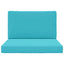 Udendørs Sofa Pude 2 pcs Turkis Polyester
