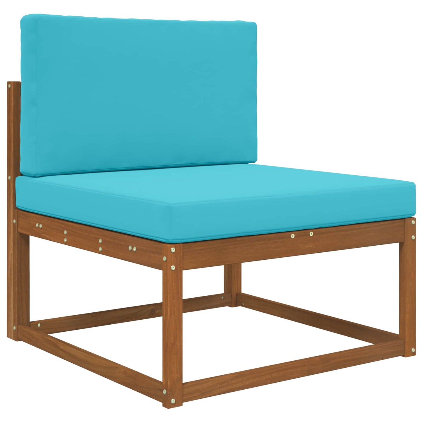 Udendørs Sofa Pude 2 pcs Turkis Polyester