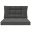 Udendørs Sofa Pude 2 pcs Antracit Polyester