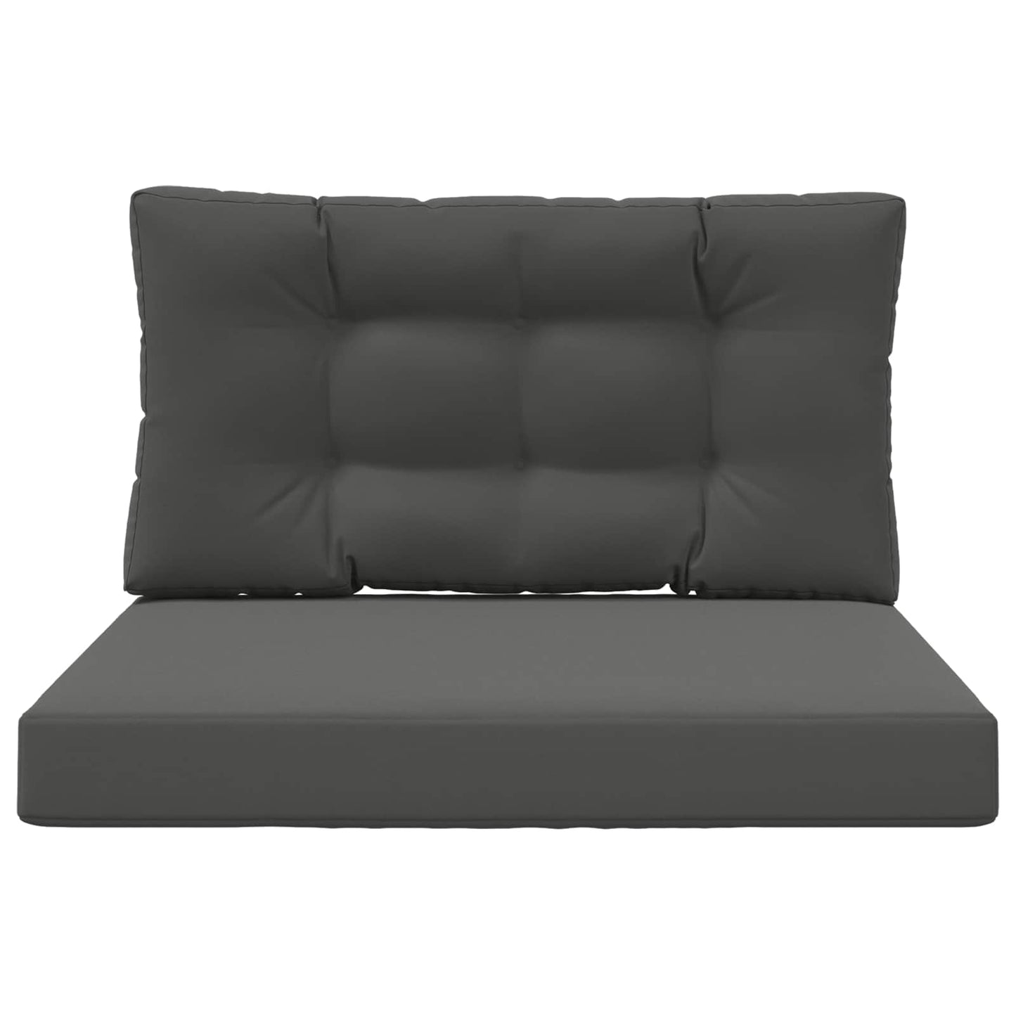 Udendørs Sofa Pude 2 pcs Antracit Polyester