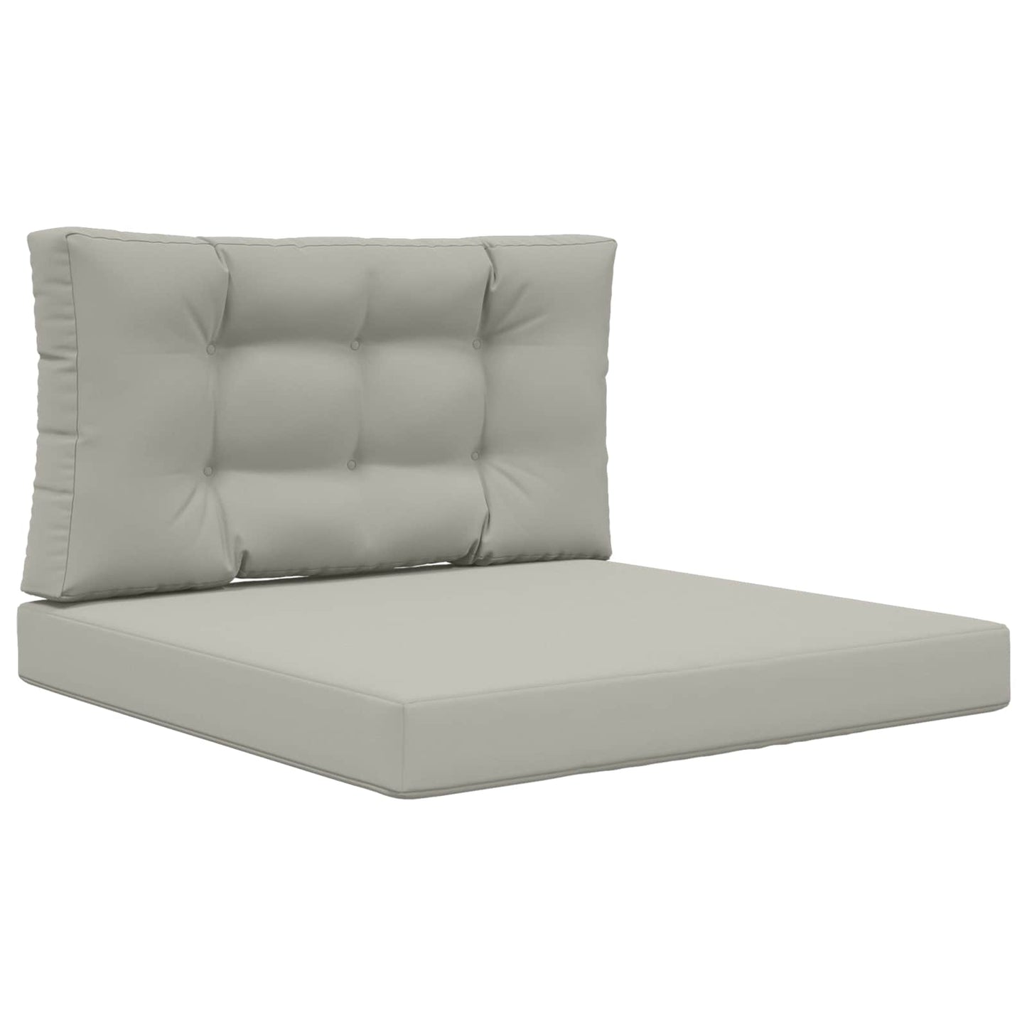 Udendørs Sofa Pude 2 pcs Grå Polyester