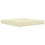Udendørs Sofa Pude 2 pcs Creme Polyester