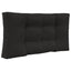 Udendørs Sofa Pude 2 pcs Sort Polyester