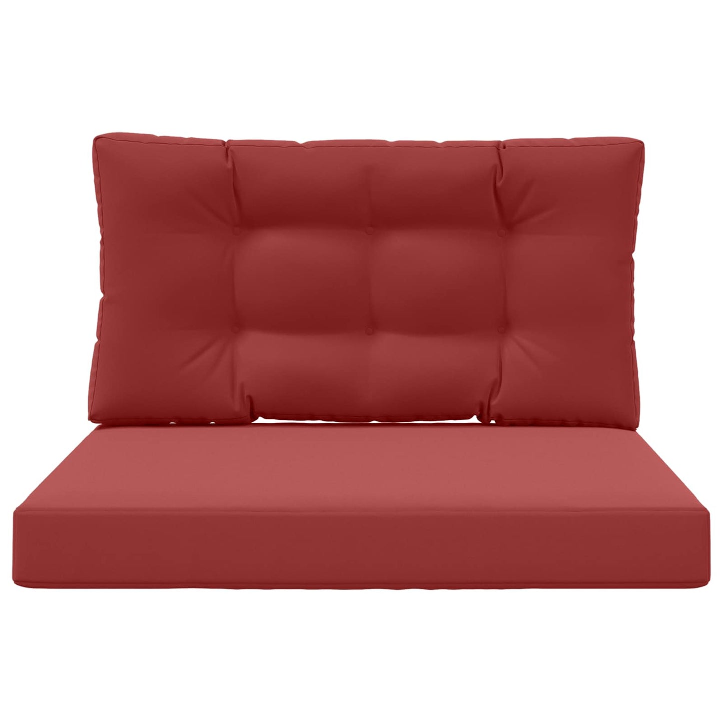 Udendørs Sofa Pude 2 pcs Vinrød Polyester