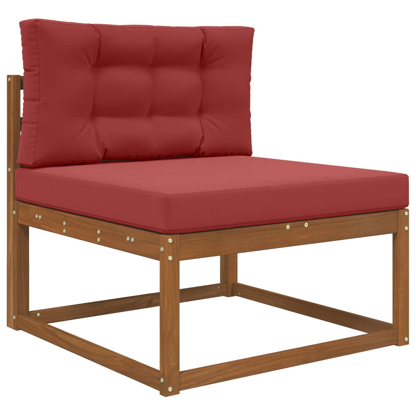 Udendørs Sofa Pude 2 pcs Vinrød Polyester