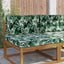Udendørs Sofa Pude 2 pcs Bladmønster Polyester