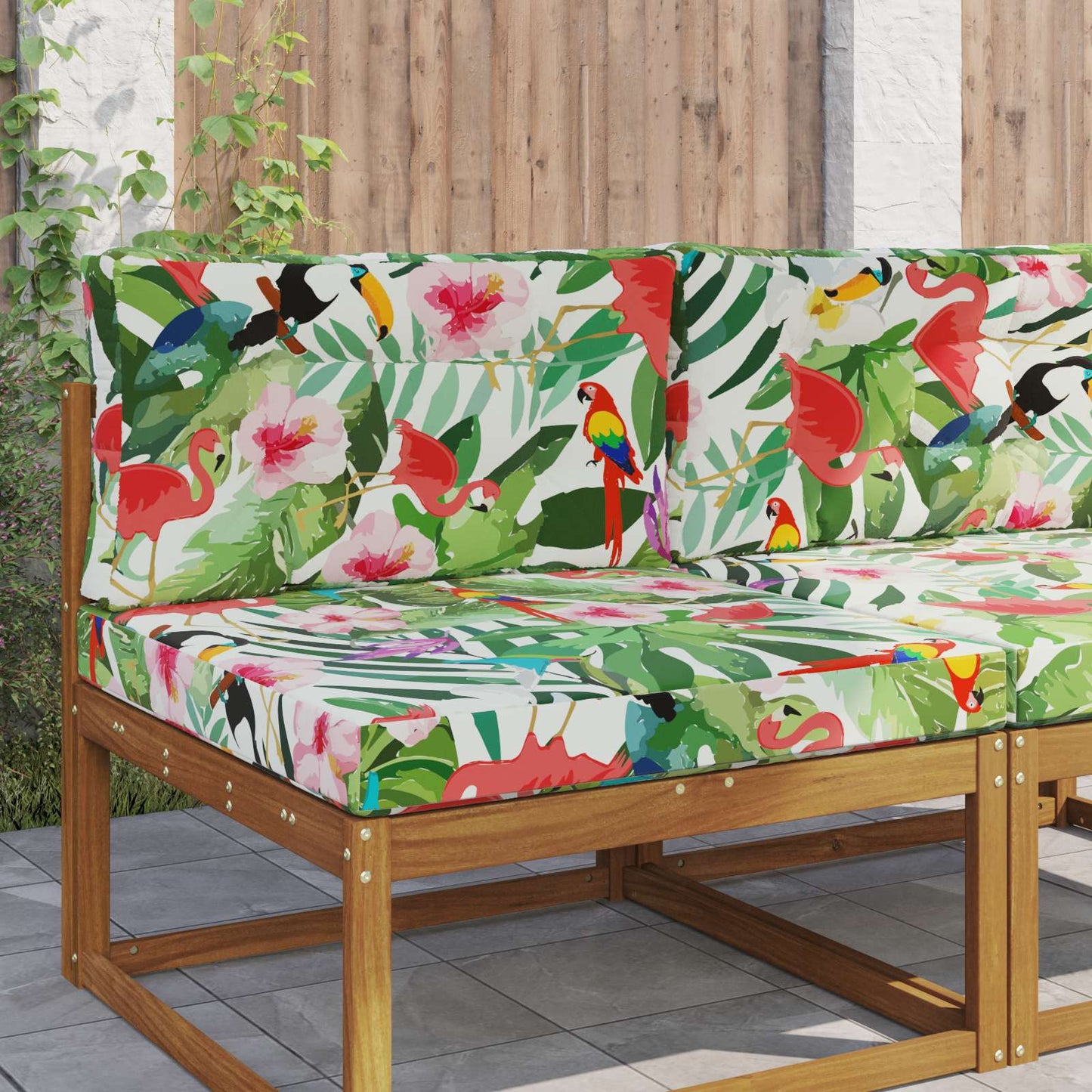 Udendørs Sofa Pude 2 pcs farverig Polyester