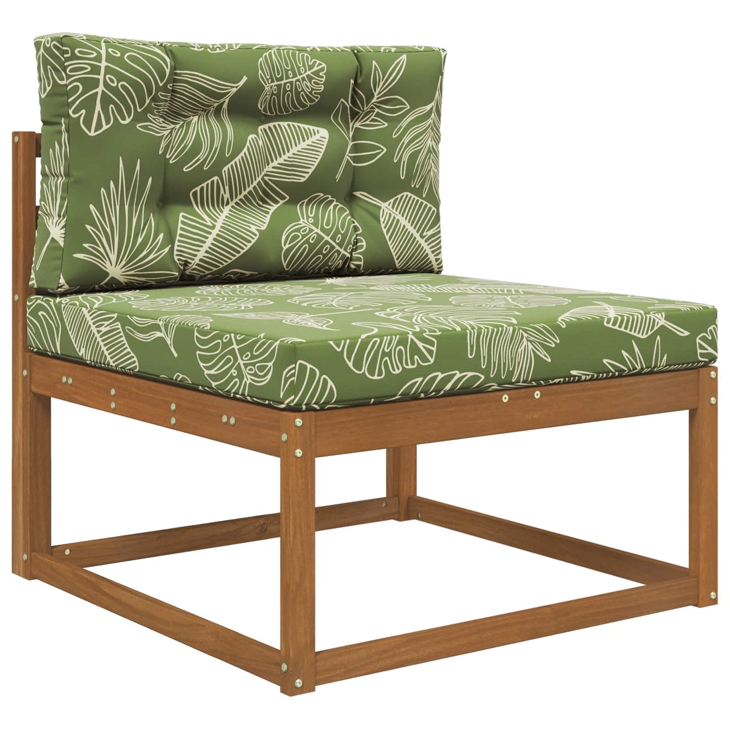 Udendørs Sofa Pude 2 pcs Bladdesign Polyester