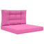 Udendørs Sofa Pude 2 pcs Lyserød Polyester