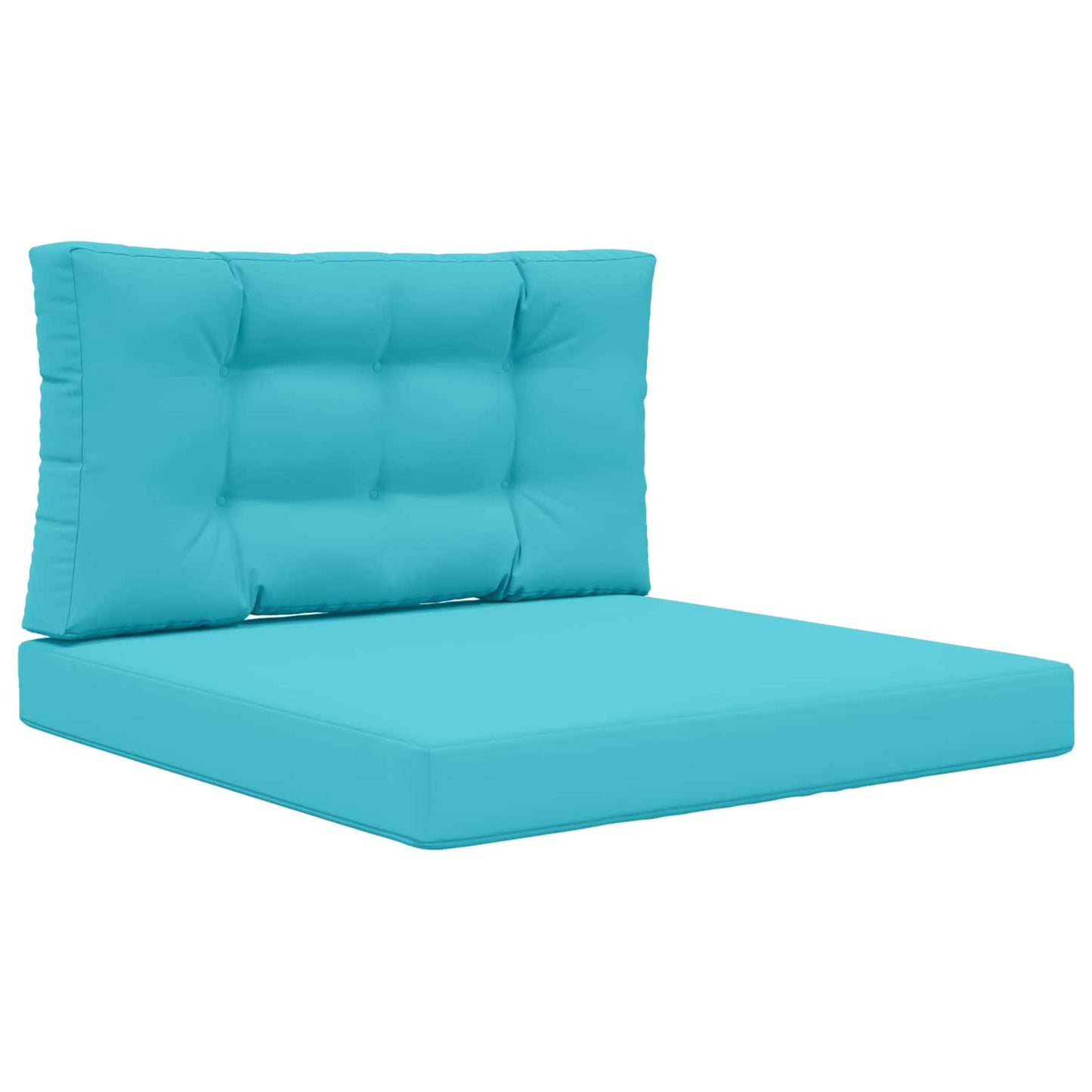 Udendørs Sofa Pude 2 pcs Turkis Polyester