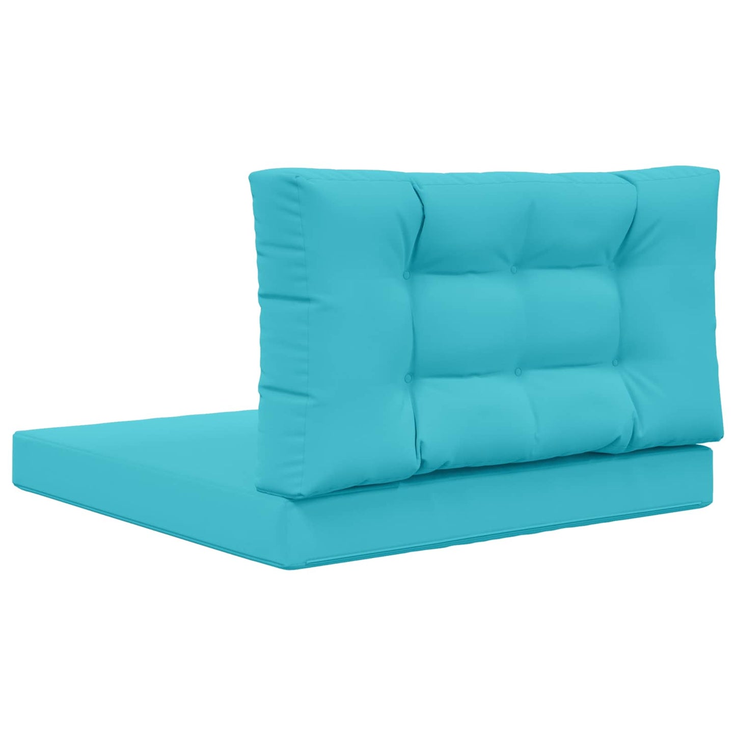 Udendørs Sofa Pude 2 pcs Turkis Polyester