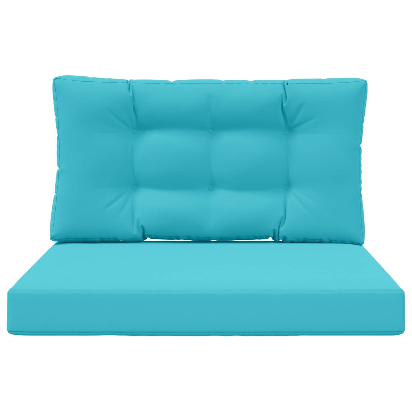 Udendørs Sofa Pude 2 pcs Turkis Polyester