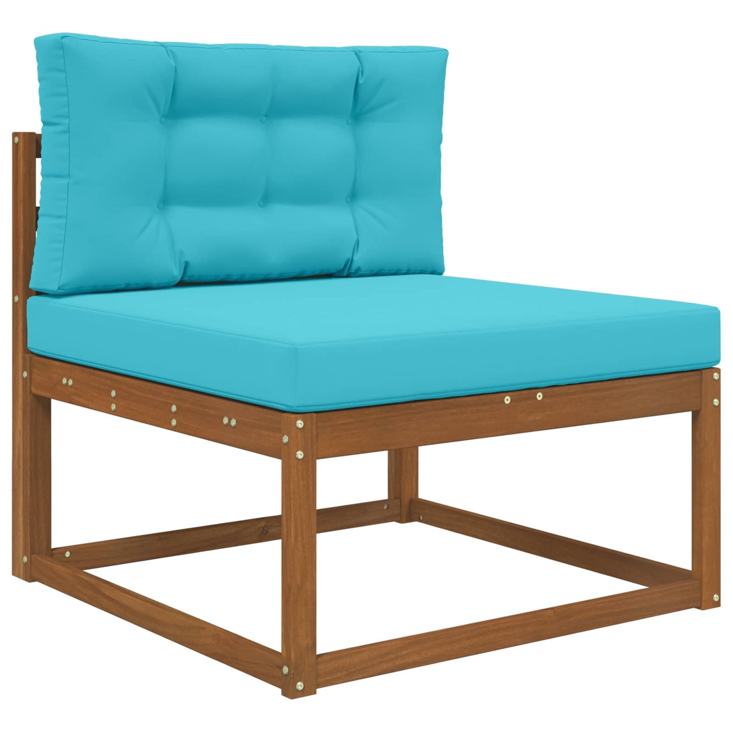Udendørs Sofa Pude 2 pcs Turkis Polyester