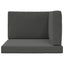 Udendørs Sofa Pude 3 pcs Antracit Polyester