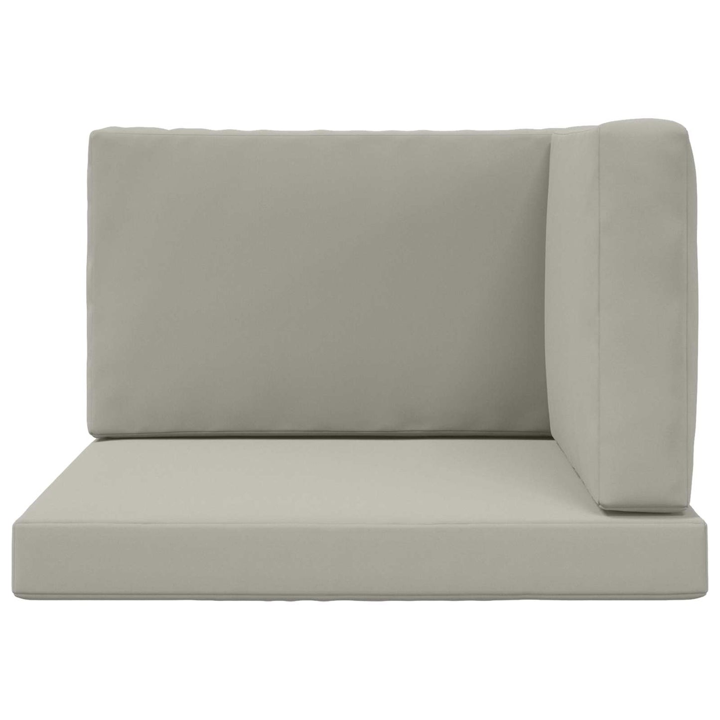 Udendørs Sofa Pude 3 pcs Grå Polyester