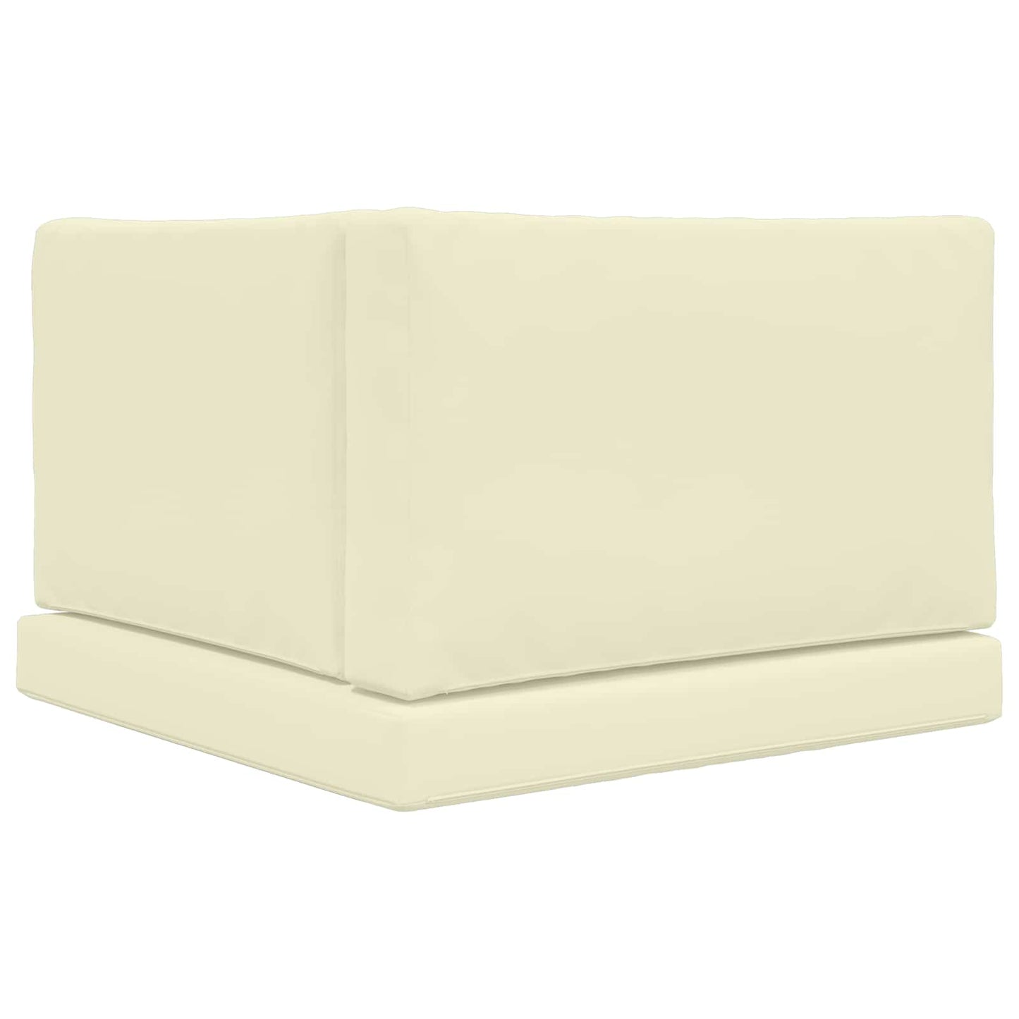 Udendørs Sofa Pude 3 pcs Creme Polyester